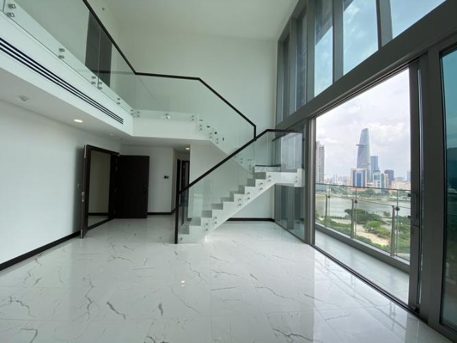 Duplex Empire City tầng 14 diện tích 203.67m2, nội thất cơ bản.