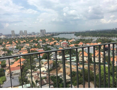 View căn hộ Masteri Thảo Điền, Quận 2 Căn hộ Masteri Thảo Điền tầng thấp tiện di chuyển, tiện ích đầy đủ.