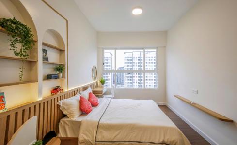 căn hộ Sunrise Riverside Căn hộ Sunrise Riverside tầng cao, view thành phố và sông thoáng mát.