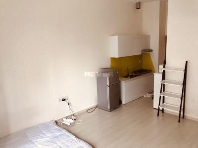 Phòng ngủ M-One Nam Sài Gòn, Quận 7 Officetel M-One Nam Sài Gòn đầy đủ nội thất, hướng Đông Nam. 