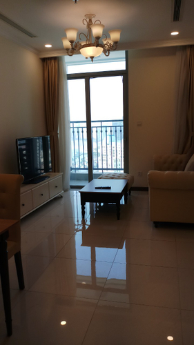 Căn hộ Vinhomes Central Park, Quận Bình Thạnh Căn hộ Vinhomes Central Park tầng 20 diện tích 53.8m2, đầy đủ tiện ích.