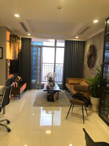 can-ho-vinhomes-central-park Cho thuê căn hộ Vinhomes Central Park 2PN, tháp Landmark 2, đầy đủ nội thất, ban công hướng Bắc