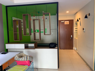 Officetel The Gold View, Quận 4 Officetel The Gold View ban công thoáng mát, đầy đủ nội thất.