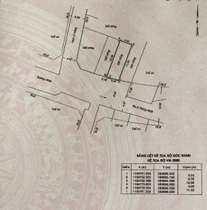 Bản vẽ đất nền Quận Gò Vấp Đất nền đối diện trường học Phan Tây Hồ, diện tích 48m2 có sổ hồng riêng.