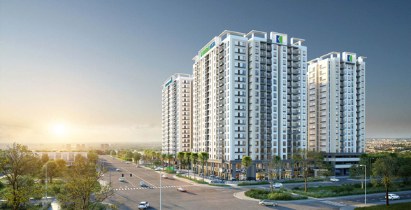 Căn hộ Lovera Vista, Huyện Bình Chánh Căn hộ Lovera Vista ban công hướng Đông Nam thoáng mát quanh năm.