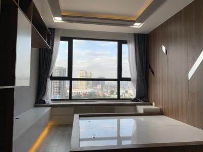 Phòng ngủ căn hộ Riviera Point, Quận 7 Căn hộ tầng 8 Riviera Point cửa hướng Tây Bắc, view thoáng mát.