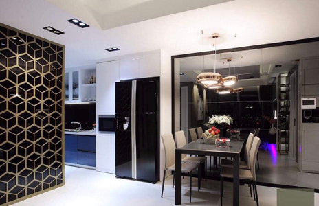 Căn hộ Masteri Thảo Điền, Quận 2 Căn hộ Masteri Thảo Điền tầng 36 thiết kế 2 phòng ngủ, 