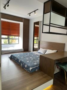 Phòng ngủ căn hộ Duplex Masteri Thảo Điền, Quận 2 Căn hộ Duplex Masteri Thảo Điền nội thất đầy đủ, view đón gió.