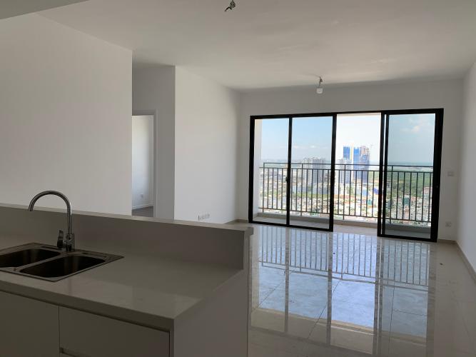 Phòng khách căn hộ The View Riviera Point Căn hộ Riviera Point cửa hướng Tây nội thất cơ bản view sông.