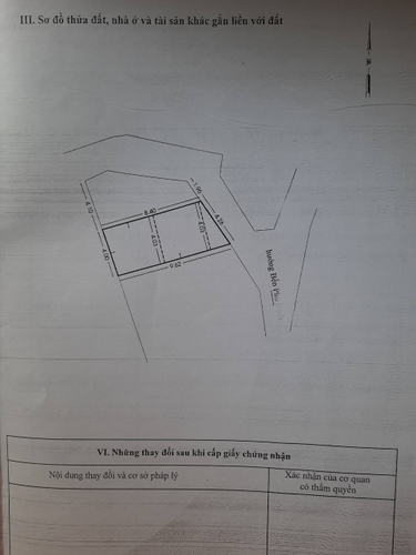 Bản vẽ đất nền Quận 8 Đất nền diện tích 36m2 trên đất có nhà nát cấp 4, tiện xây mới.