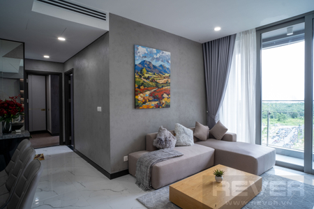 Căn hộ Empire City, Quận 2 Căn hộ Empire City tầng 7 thiết kế có 2 phòng ngủ, nội thất cơ bản.