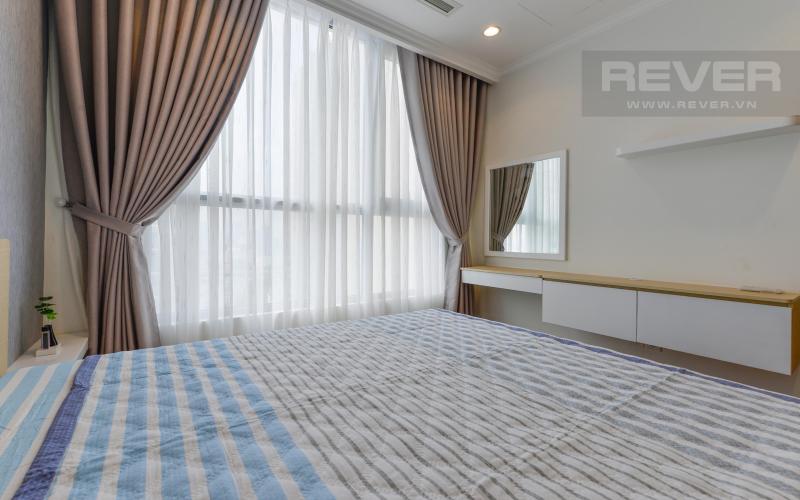 Phòng ngủ Căn hộ Vinhomes Central Park đầy đủ nội thất diện tích 48.8m²