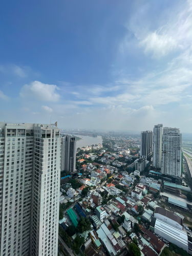 View căn hộ Masteri Thảo Điền, Quận 2 Căn hộ Masteri Thảo Điền tầng 42 view thành phố sầm uất, đầy đủ nội thất.