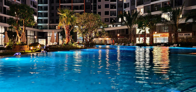 Căn hộ Safira Khang Điền, Quận 9 Căn hộ Safira Khang Điền tầng 5 ban công rộng rãi, view đón gió mát mẻ.