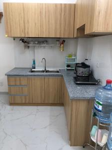 Phòng bếp Fresca Riverside, Thủ Đức Căn hộ Fresce Riverside ban công Đông Nam, nội thất cơ bản