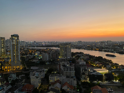 View căn hộ Xi Riverview Palace, Quận 2 Căn hộ Xi Riverview Palace tầng 23 view thoáng mát, nội thất cơ bản.