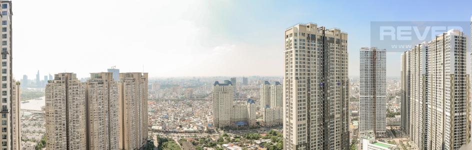 View Căn hộ Vinhomes Central Park 2 phòng ngủ tầng cao Park 7