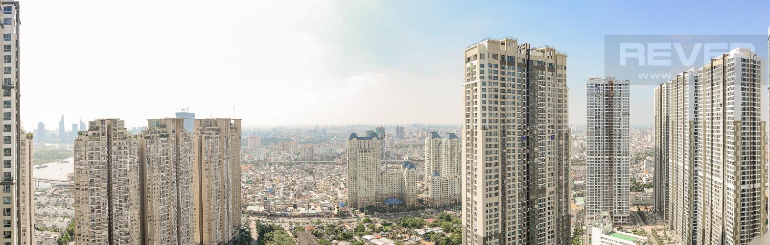 View Căn hộ Vinhomes Central Park 2 phòng ngủ tầng cao Park 7