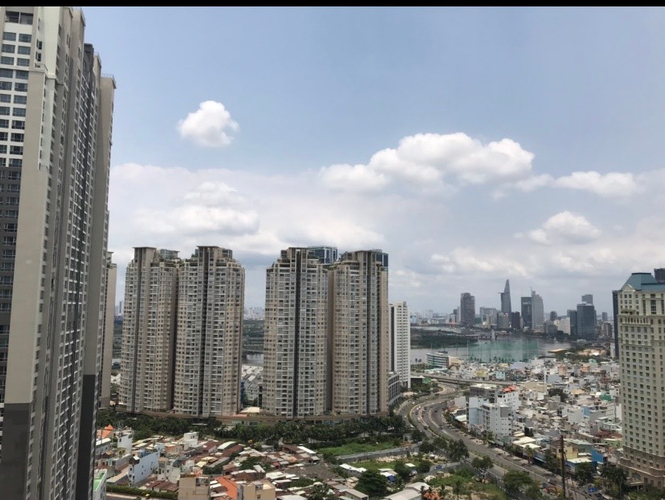 View căn hộ Vinhomes Central Park, Quận Bình Thạnh Căn hộ có 3 phòng ngủ Vinhomes Central Park tầng 26, đầy đủ nội thất.