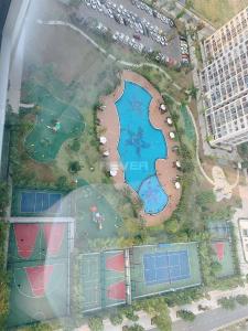 View căn hộ Vinhomes Grand Park, Quận 9 Căn hộ Vinhomes Grand Park đầy đủ nội thất, cửa hướng Tây Bắc.