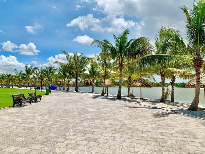 Tiện ích Vinhomes Grand Park, Quận 9 Căn hộ Vinhomes Grand Park hướng ban công tây nam không có nội thất diện tích 59.1m²
