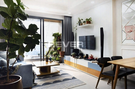 Căn hộ The Gold View, Quận 4 Căn hộ The Gold View tầng 16 cửa hướng Đông Nam, đầy đủ nội thất.