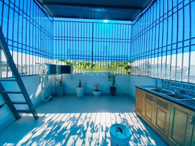 Nhà phố Quận 12 Nhà phố mặt tiền đường Tân Thới Hiệp 9, diện tích 75m2 đầy đủ nội thất.