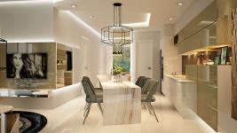 Happy Residence - living-dining-can-ho-Hung-Phuc-Happy-Residence-Quan-7