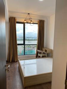 Phòng ngủ One Verandah Quận 2 Căn hộ One Verandah tầng 12, đầy đủ nội thất, view thành phố.