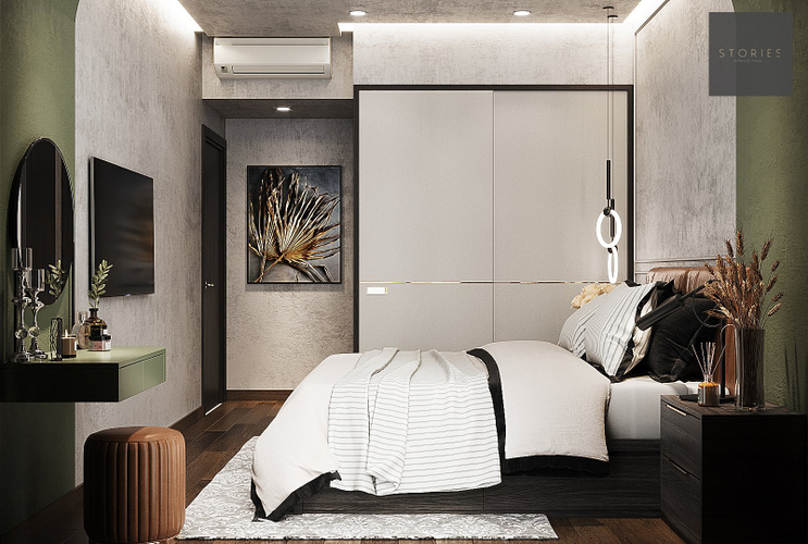 Căn hộ Empire City, Quận 2 Căn hộ cao cấp Empire City tầng 14 thiết kế 2 phòng nugr, nội thất cơ bản.