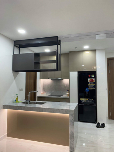 Căn hộ Kingdom 101, Quận 10 Căn hộ Kingdom 101 tầng 9 cửa hướng Đông Nam, đầy đủ nội thất.