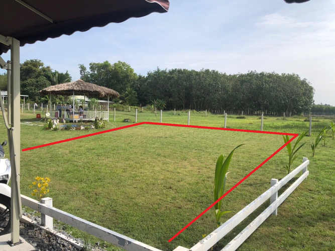 Đất nền Huyện Củ Chi Đất nền diện tích 500m2 mặt tiền đường nhựa rộng 7m thông thoáng.