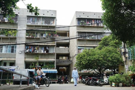 Căn hộ Cư Xá Thanh Đa, Quận Bình Thạnh Căn hộ Cư Xá Thanh Đa tầng trệt, diện tích 84m2 bàn giao đầy đủ nội thất.