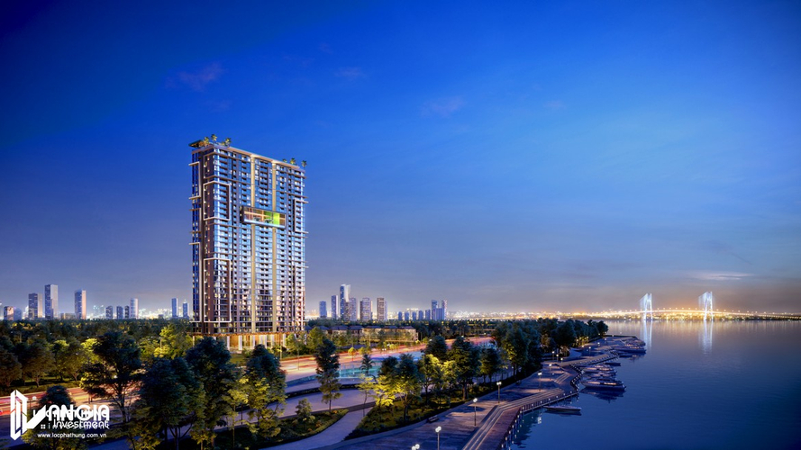 building căn hộ Sky89 Căn hộ Sky 89 An Gia tầng 8 ban công hướng Tây, view đón nắng và gió.