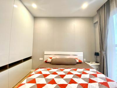 Căn hộ Masteri Millennium quận 4 Căn hộ Masteri Millennium tầng 29 nội thất đầy đủ, ban công Tây Bắc