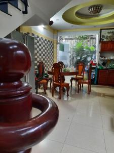 Phòng bếp nhà phố Tân Phú  Nhà phố hướng Đông Nam diện tích sử dụng 300m2, khu dân cư an ninh.