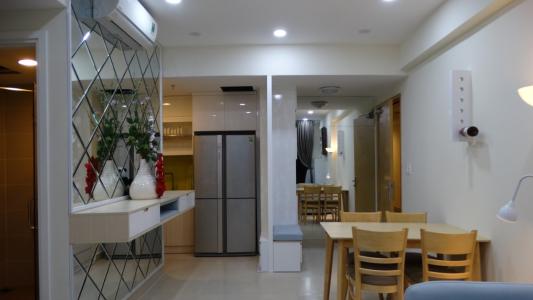 Phòng bếp căn hộ Masteri Thảo Điền Căn hộ tầng cao Masteri Thảo Điền đầy đủ nội thất tiện nghi.