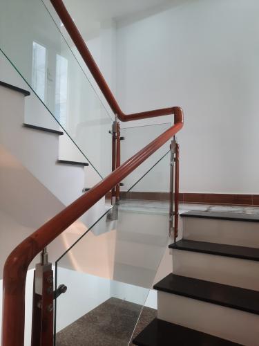 Bên trong nhà phố Thanh Loan, Quận 8 Nhà phố nằm ngay mặt tiền đường, thiết kế đẹp