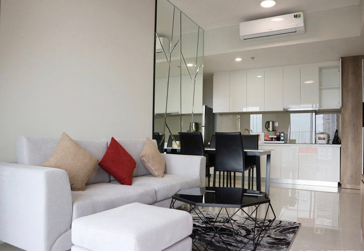 Căn hộ Masteri An Phú, Quận 2 Căn hộ Masteri An Phú tầng 26 ban công rộng rãi, view đón gió thoáng mát.