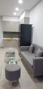 Nội thất River Panorama Căn hộ River Panorama tầng 18 cửa hướng Bắc, đầy đủ nội thất.