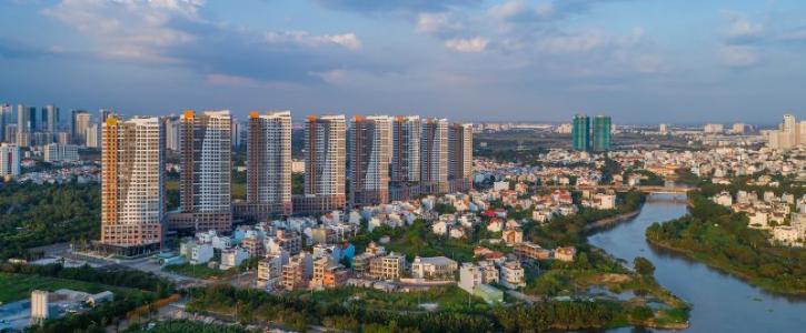 The Sun Avenue Căn hộ tầng trung The Sun Avenue với đầy đủ nội thất.