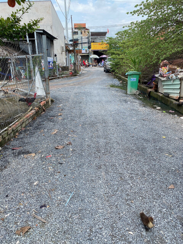 Đường trước nhà phố Huyện Bình Chánh Nhà phố diện tích 80m2 thiết kế 1 trệt, khu vực dân cư sầm uất.