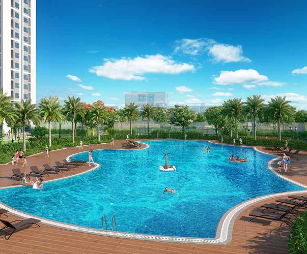 Hồ bơi Vinhomes Grand Park Quận 9 Căn hộ Vinhomes Grand Park tầng trung, view ngoài thoáng mát.