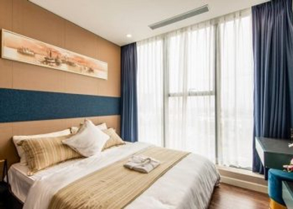 Nhà mẫu căn hộ Sunshine Horizon, Quận 4 Căn hộ Sunshine Horizon tầng 28 ban công hướng Đông, tiện ích đa dạng.