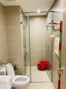 Phòng tắm căn hộ Vinhomes Grand Park, Quận 9 Căn hộ Vinhomes Grand Park view tầng cao nội khu yên tĩnh.