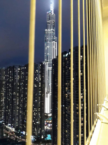 View căn hộ Vinhomes Central Park, Quận Bình Thạnh Căn hộ hạng sang Vinhomes Central Park, diện tích 80m2 vuông đẹp.