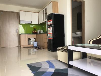 Phòng khách Vinhomes Grand Park Quận 9 Căn hộ Vinhomes Grand Park tầng trung, đầy đủ nội thất.