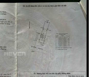 Bản vẽ đất nền Quận 9 Đất nền mặt tiền đường Cầu Đình diện tích 119.7m2, có sổ hồng riêng.