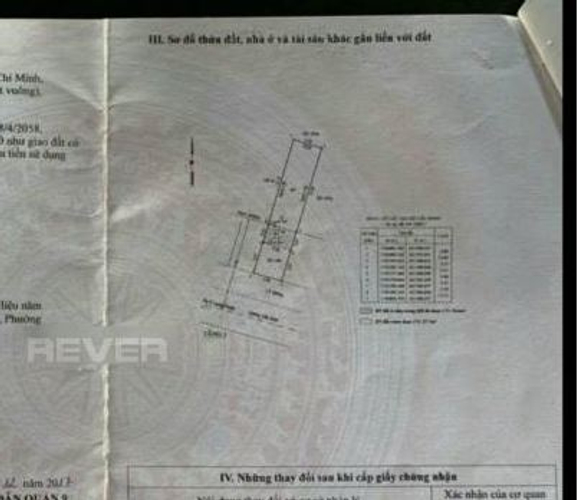 Bản vẽ đất nền Quận 9 Đất nền mặt tiền đường Cầu Đình diện tích 119.7m2, có sổ hồng riêng.