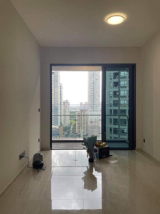 Căn hộ Q2 Thảo Điền, Quận 2 Căn hộ Q2 Thảo Điền tầng 17 thiết kế 1 phòng ngủ, nội thất cơ bản.